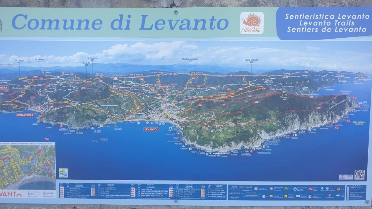 Villa Tramonto Levanto Exterior foto